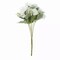 WHITE 3 Bushes 14" Silk Carnation FLOWERS Artificial Floral Bouquets
